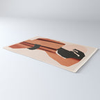 Abstract Art /Minimal Girl  5 Rug Gallery Image 3
