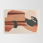 Abstract Art /Minimal Girl  5 Rug Gallery Image 2
