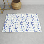 Watercolor Anchor Rug Gallery Image 1