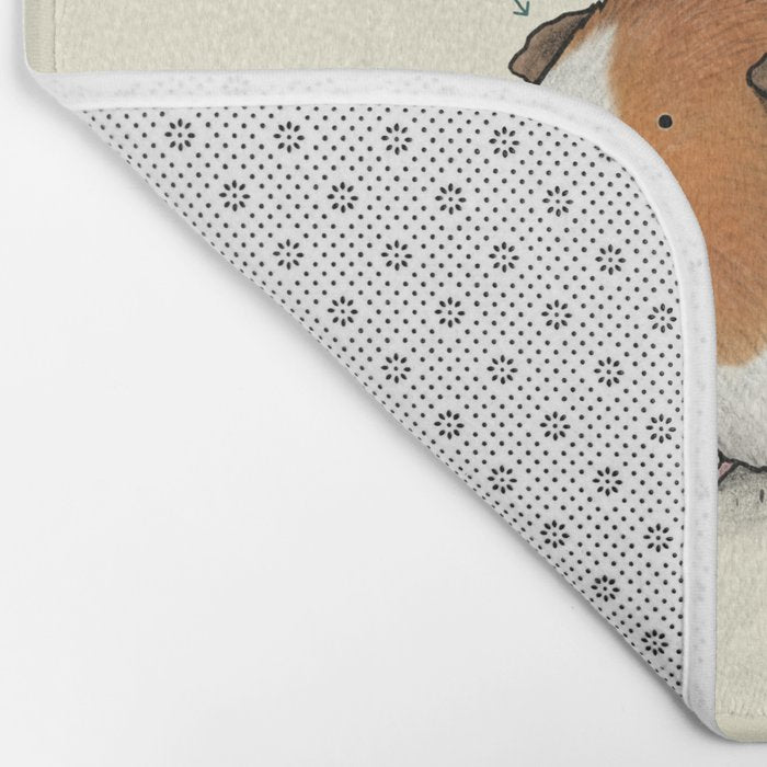 Anatomy of a Guinea Pig Bath Mat Gallery Image 2