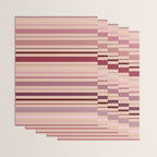 Dusty Rose And Blush Stripes Wrapping Paper Gallery Image 3
