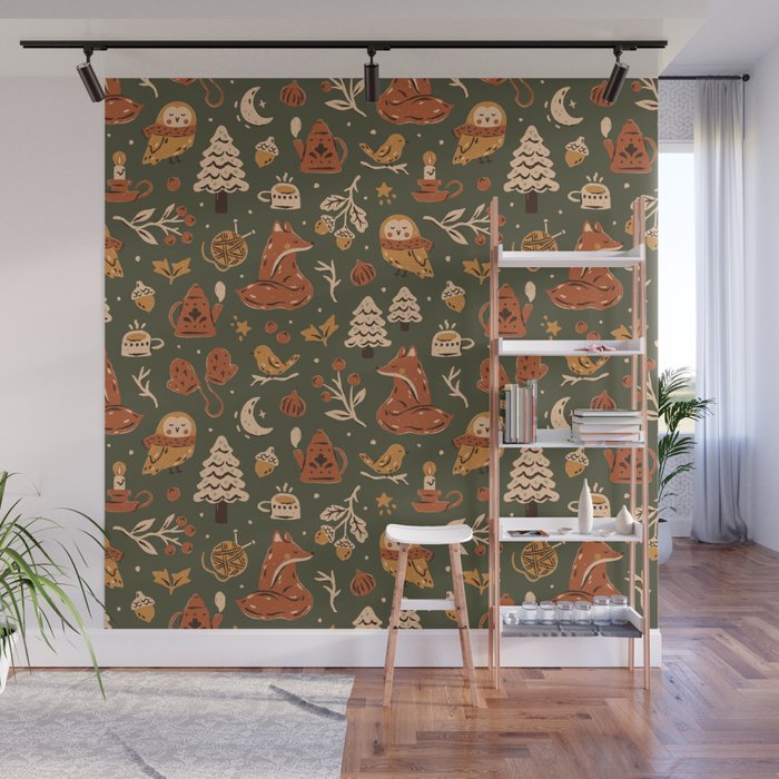 Winter Comfort Wall Mural Gallery Image 1