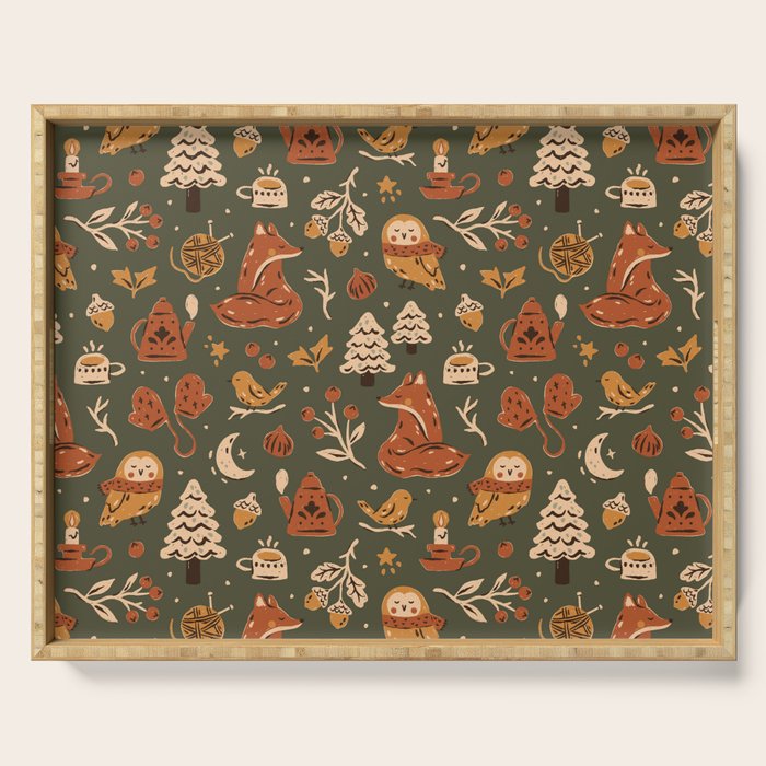 Winter Comfort Serving Tray Gallery Image 1