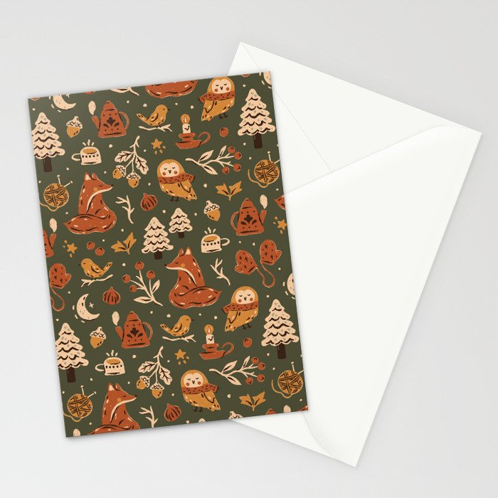 Winter Comfort Stationery Card Gallery Image 2