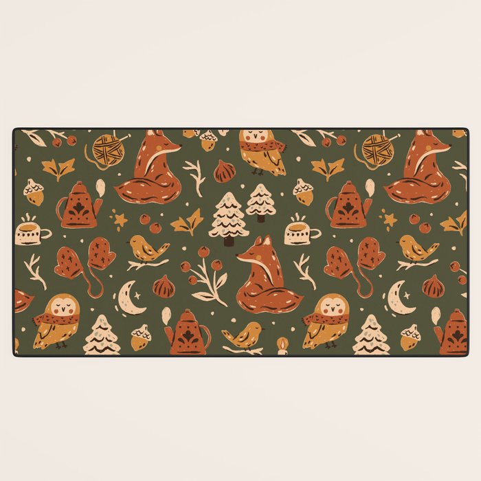 Winter Comfort Desk Mat Gallery Image 3