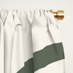 Bold Curvature Stripes VII Window Curtain Gallery Image 2