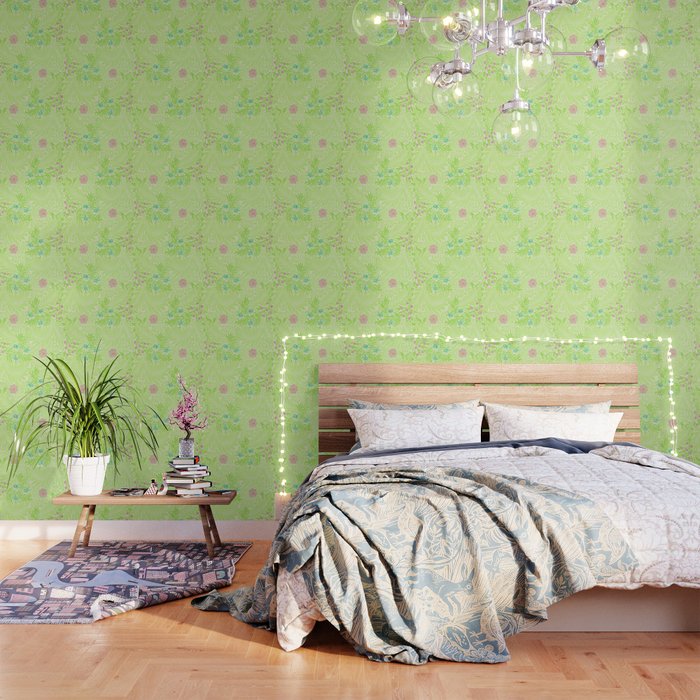 Larkspur by William Morris Wallpaper Gallery Image 1