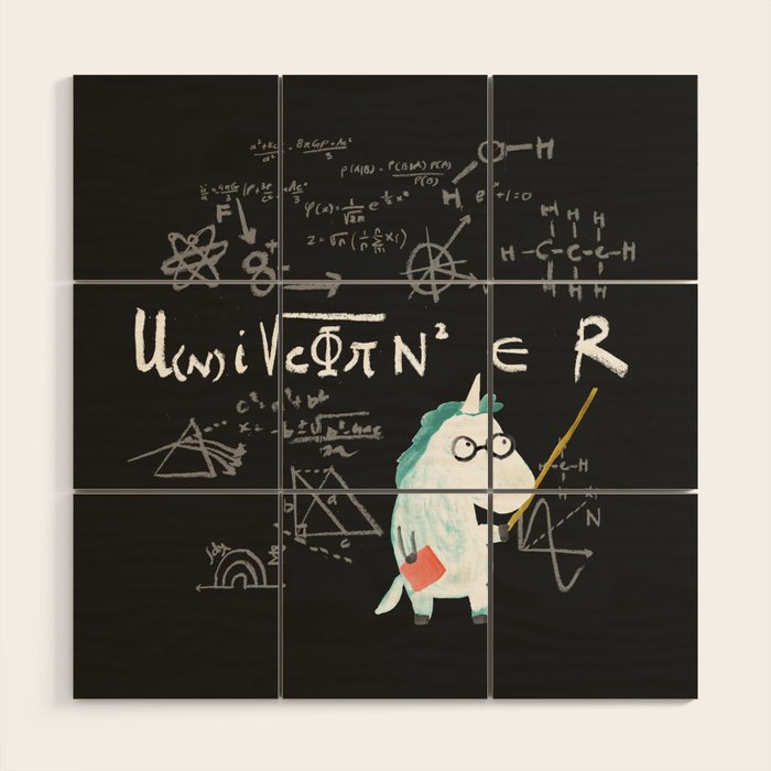 Unicorn = real Wood Wall Art Gallery Image 1