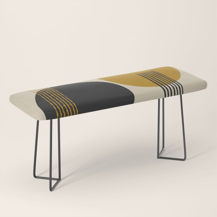 abstract sun and moon  Bench Gallery Image 1