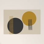 abstract sun and moon  Welcome Mat Gallery Image 1