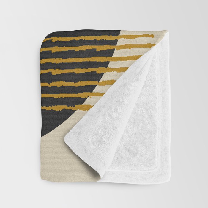 abstract sun and moon  Throw Blanket Gallery Image 3