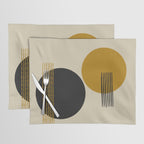 abstract sun and moon  Placemat Gallery Image 1