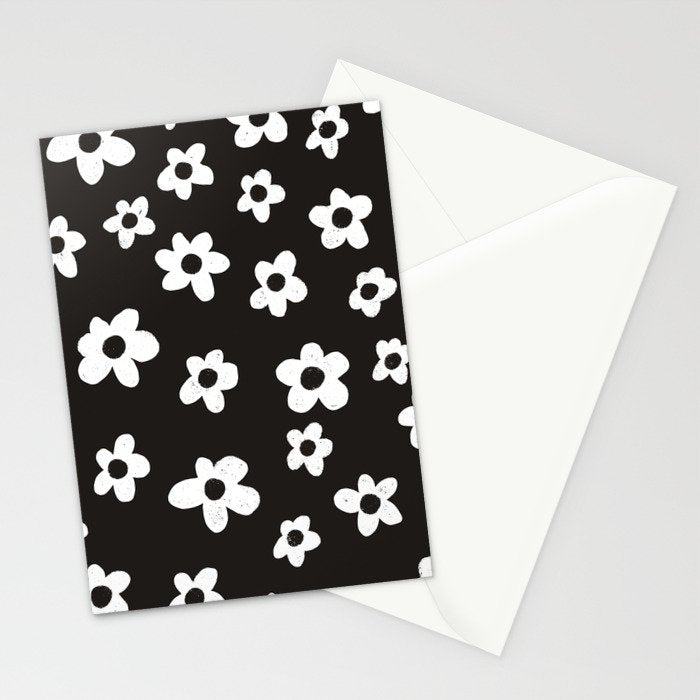 Black garden Stationery Card Gallery Image 2