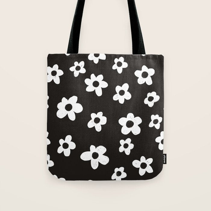 Black garden Tote Bag Gallery Image 1
