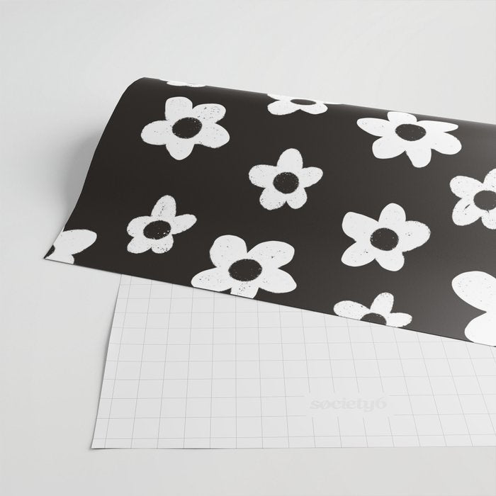 Black garden Wrapping Paper Gallery Image 2