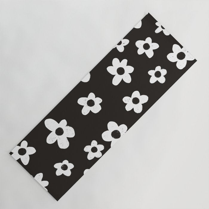 Black garden Yoga Mat Gallery Image 1