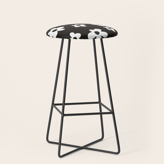 Black garden Stool Gallery Image 1