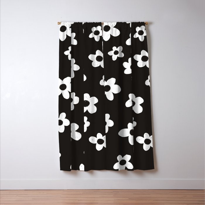 Black garden Window Curtain Gallery Image 3
