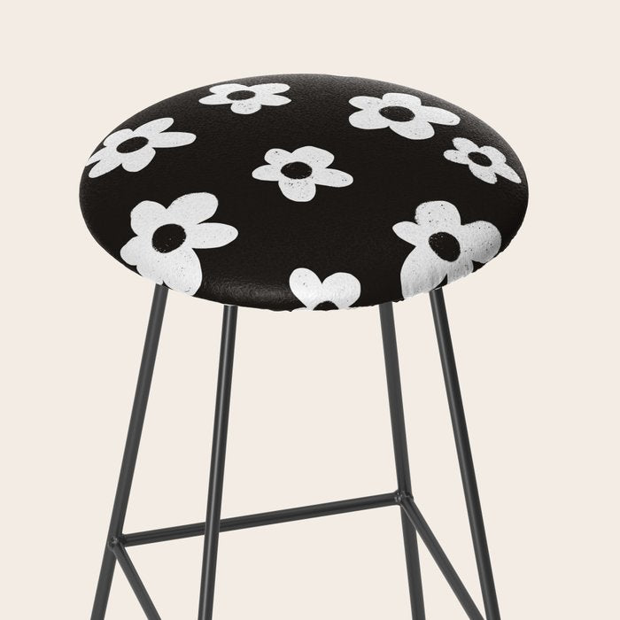 Black garden Stool Gallery Image 2