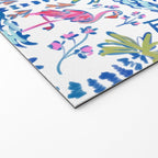 Colorful Coastal Chinoiserie  Welcome Mat Gallery Image 2
