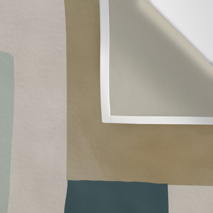Geometric composition square Wall Tapestry Gallery Image 3