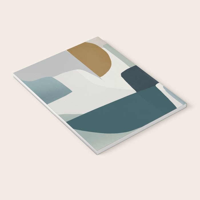 Geometric composition square Notebook Gallery Image 3