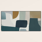 Geometric composition square Desk Mat Gallery Image 3