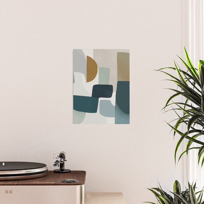 Geometric composition square Poster Gallery Image 2