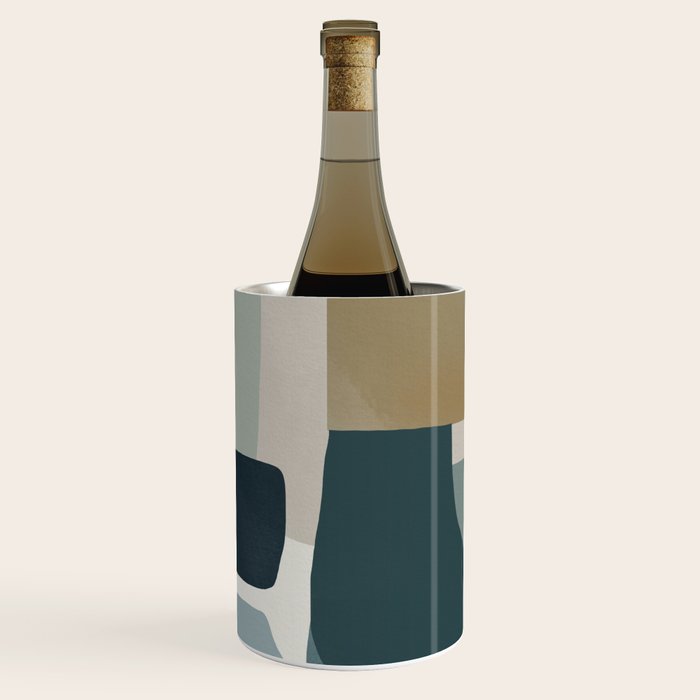 Geometric composition square Wine Chiller Gallery Image 3