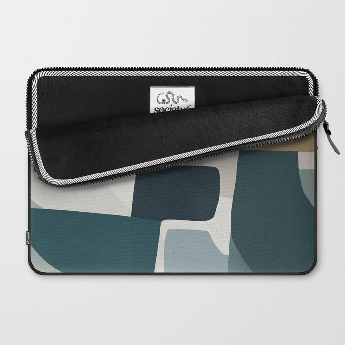 Geometric composition square Laptop Sleeve Gallery Image 2