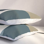 Geometric composition square Pillow Sham Gallery Image 3