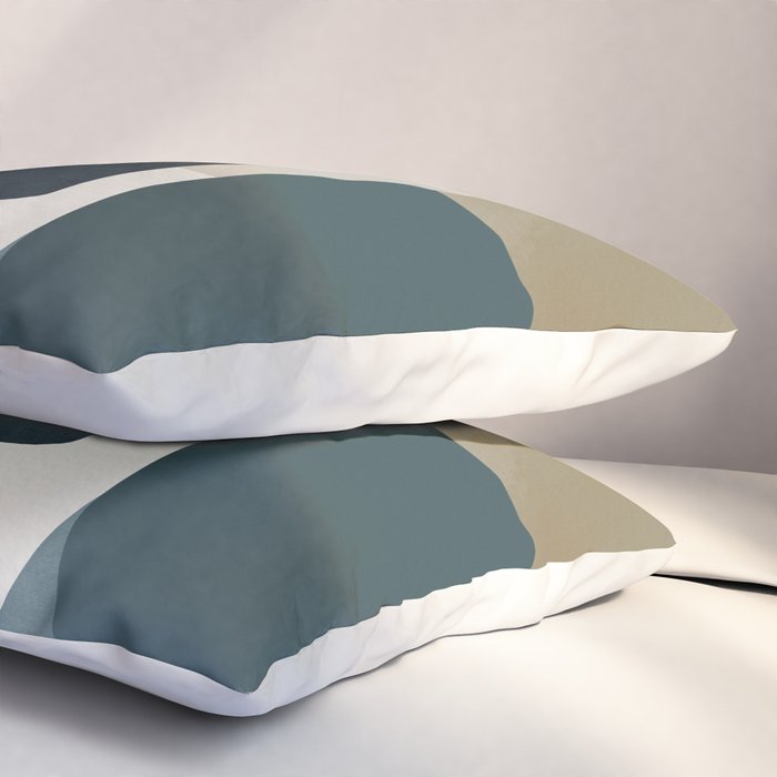 Geometric composition square Pillow Sham Gallery Image 3