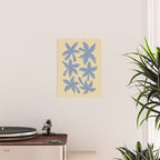 Palm Trees - Blue and Cream Poster Gallery Image 2
