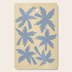Palm Trees - Blue and Cream Cutting Board Gallery Image 1