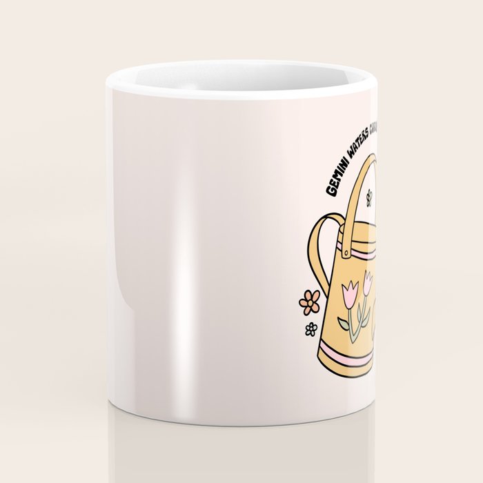 Gemini Watering Can Coffee Mug Gallery Image 4