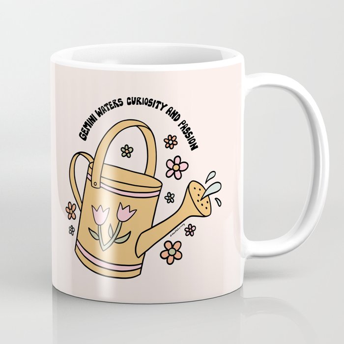 Gemini Watering Can Coffee Mug Gallery Image 1