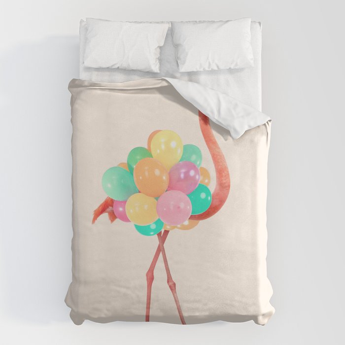 FLAMINGO PARTY Duvet Cover Gallery Image 1