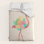 FLAMINGO PARTY Comforter Gallery Image 6