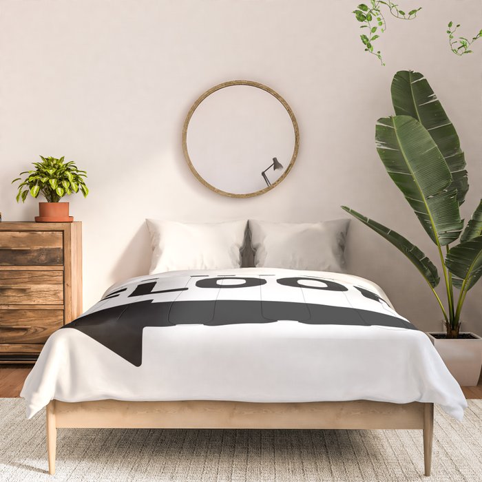 Dance floor (arrow pointing left) Comforter Gallery Image 3