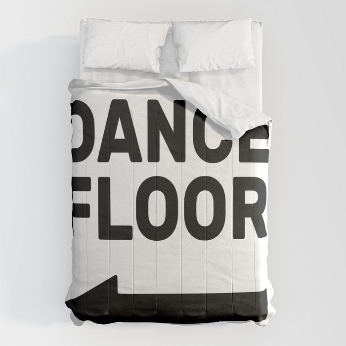Dance floor (arrow pointing left) Comforter Gallery Image 6