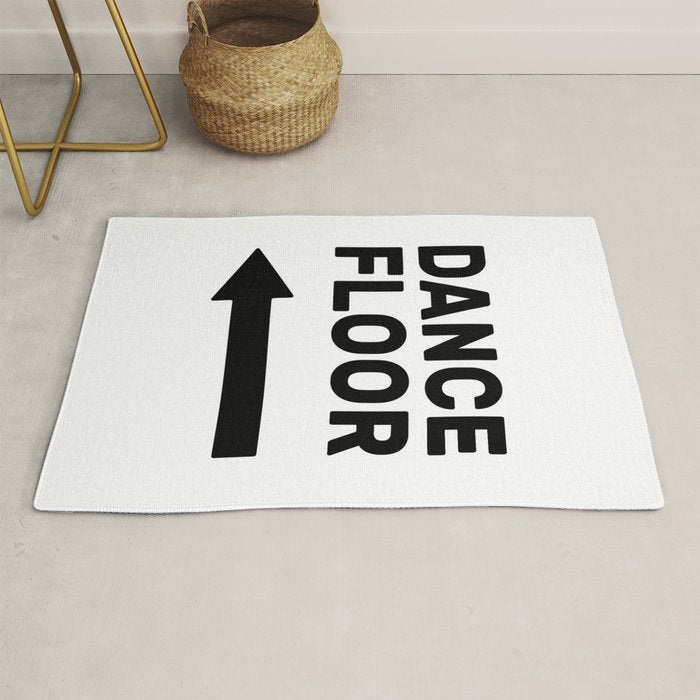 Dance floor (arrow pointing left) Rug Gallery Image 1