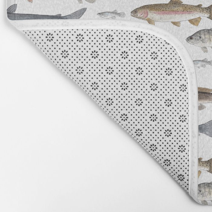 A Few Freshwater Fish Bath Mat Gallery Image 2