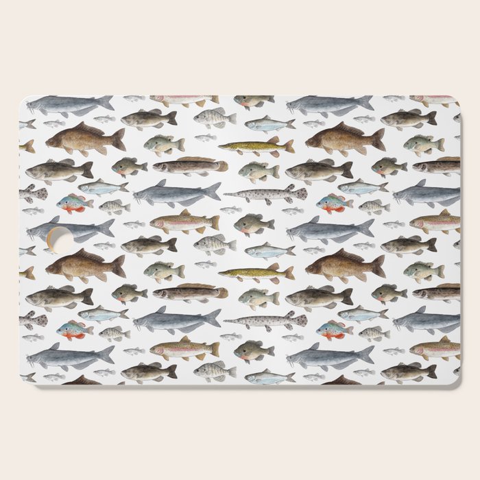 A Few Freshwater Fish Cutting Board Gallery Image 1