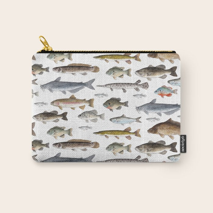 A Few Freshwater Fish Carry All Pouch Gallery Image 1