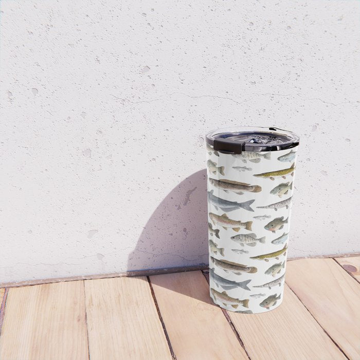 A Few Freshwater Fish Travel Mug Gallery Image 4