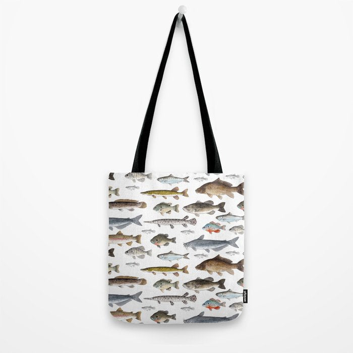 A Few Freshwater Fish Tote Bag Gallery Image 2