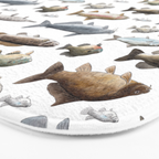 A Few Freshwater Fish Bath Mat Gallery Image 3