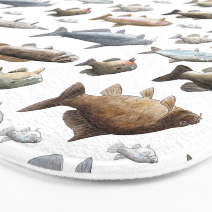 A Few Freshwater Fish Bath Mat Gallery Image 3