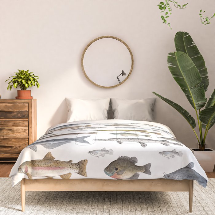A Few Freshwater Fish Comforter Gallery Image 3