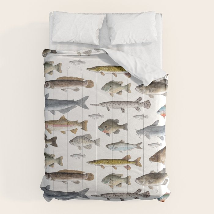 A Few Freshwater Fish Comforter Gallery Image 6